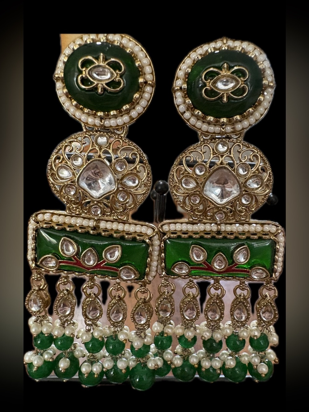 NWOT Handmade India Earrings 24